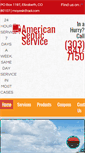 Mobile Screenshot of americansepticserviceinc.com